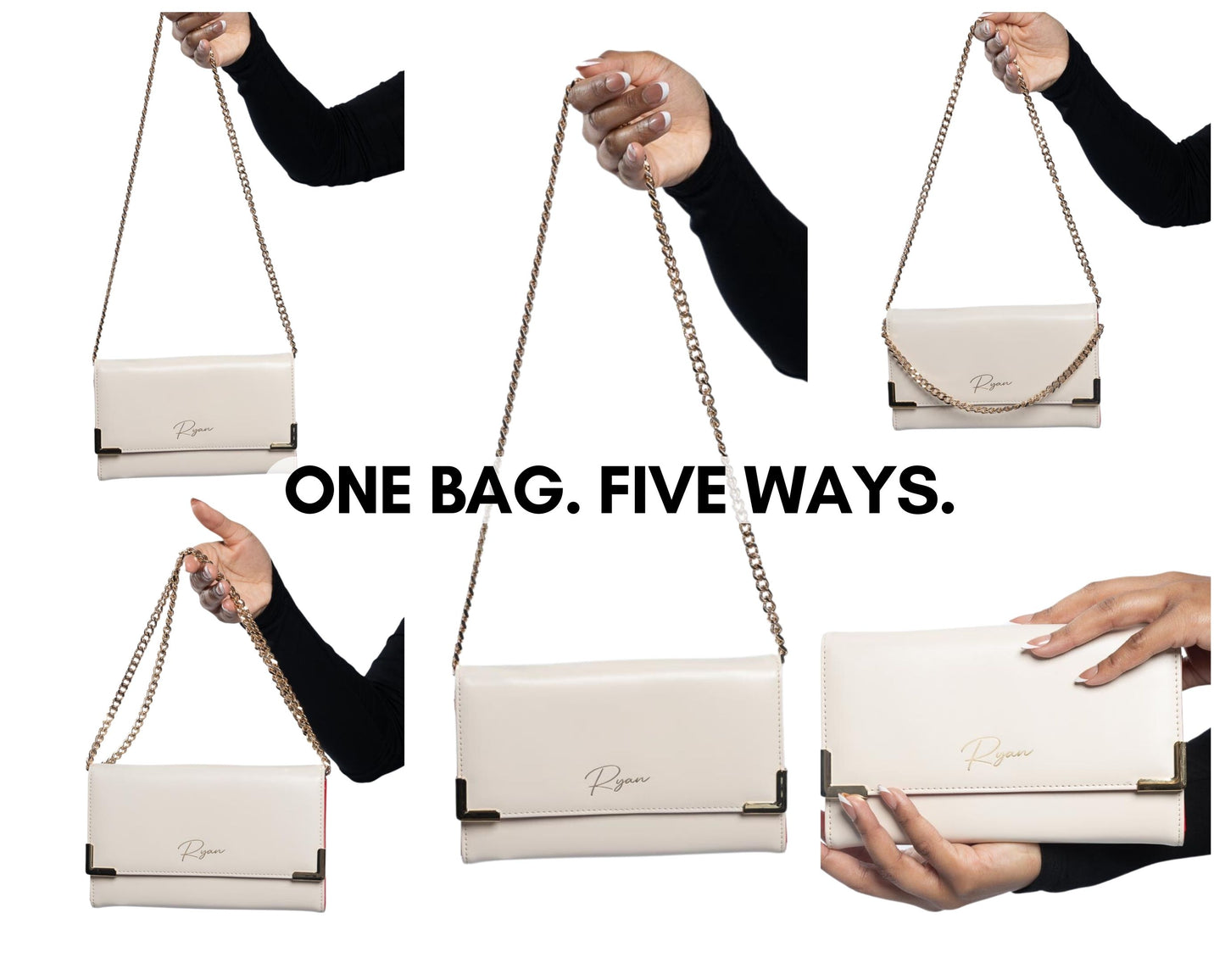 The Courtney Crossbody (Cashmere Cream)